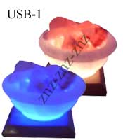 Bowl Salt Lamp (Design# USB-1)