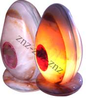 Onyx Egg Lamp (Design# O-4)