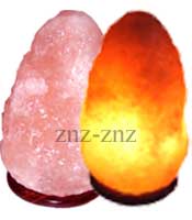 Natural salt lamp light pink (Design#N-5)